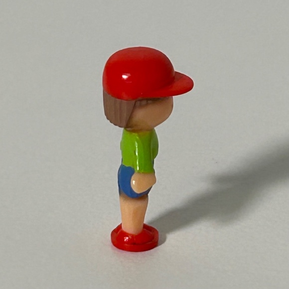 Vintage 90s Bluebird Polly Pocket Midge's Flower Shop Replacement Doll (21C) - Picture 4 of 6